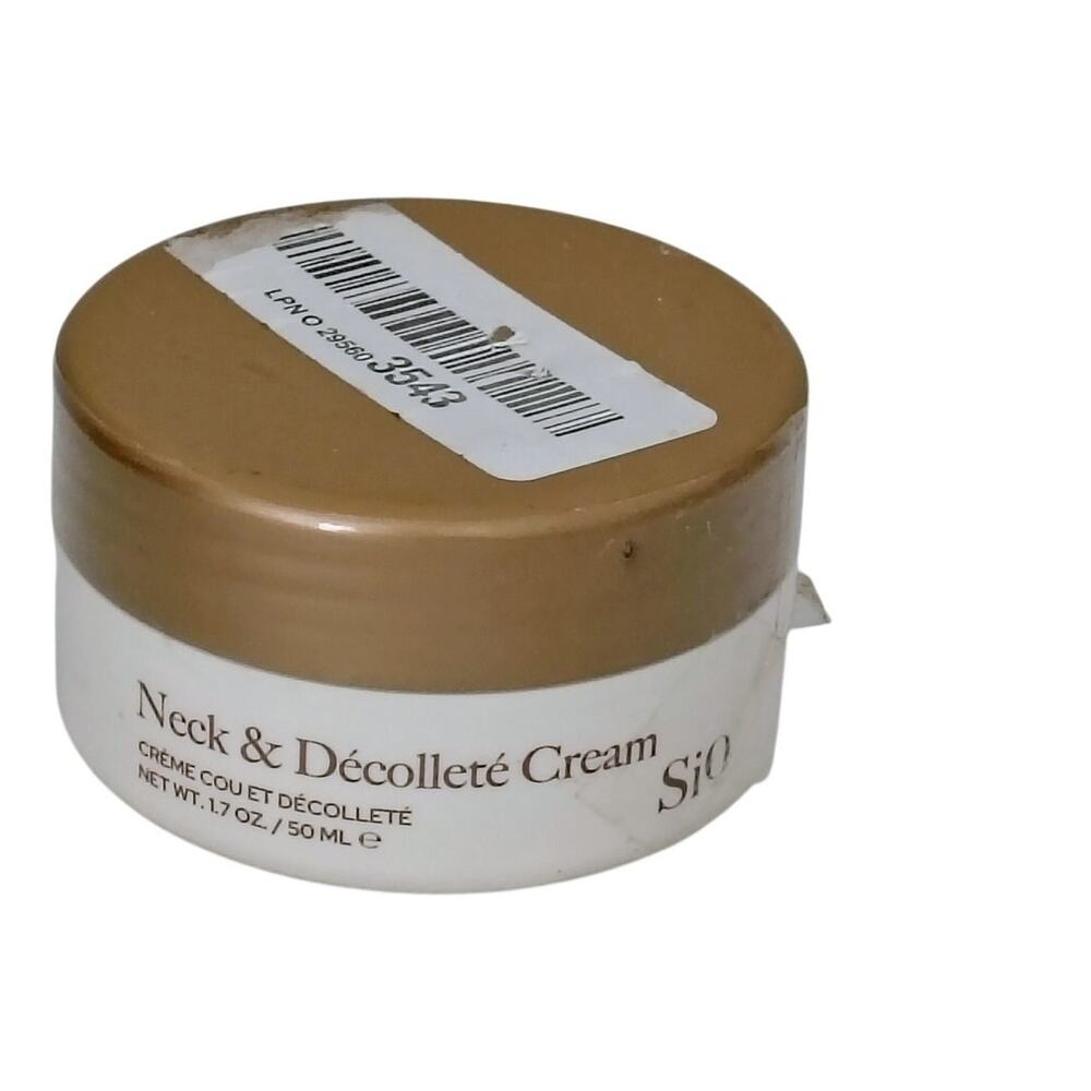 SIO Beauty Neck & Decolette Cream 1.7 oz. NEW Sealed AM PM Anti aging